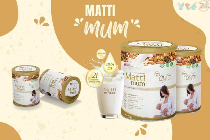 Hình ảnh Sữa hạt Matti Mum