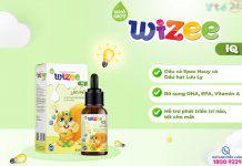 Nhỏ giọt Wizee IQ – từ 100% dầu cá Epax Na Uy, hỗ trợ phát triển não bộ cho trẻ