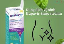 Dung dịch vệ sinh Hupavir Sinecatechin