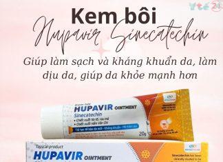 Kem bôi Hupavir Sinecatechin (2)