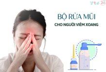 bộ rửa mũi cho người viêm xoang