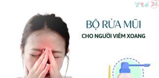 bộ rửa mũi cho người viêm xoang