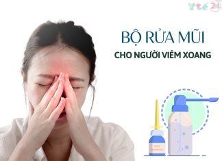 bộ rửa mũi cho người viêm xoang