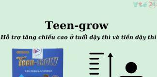 Teen-grow - Giải pháp tăng chiều cao cho bé