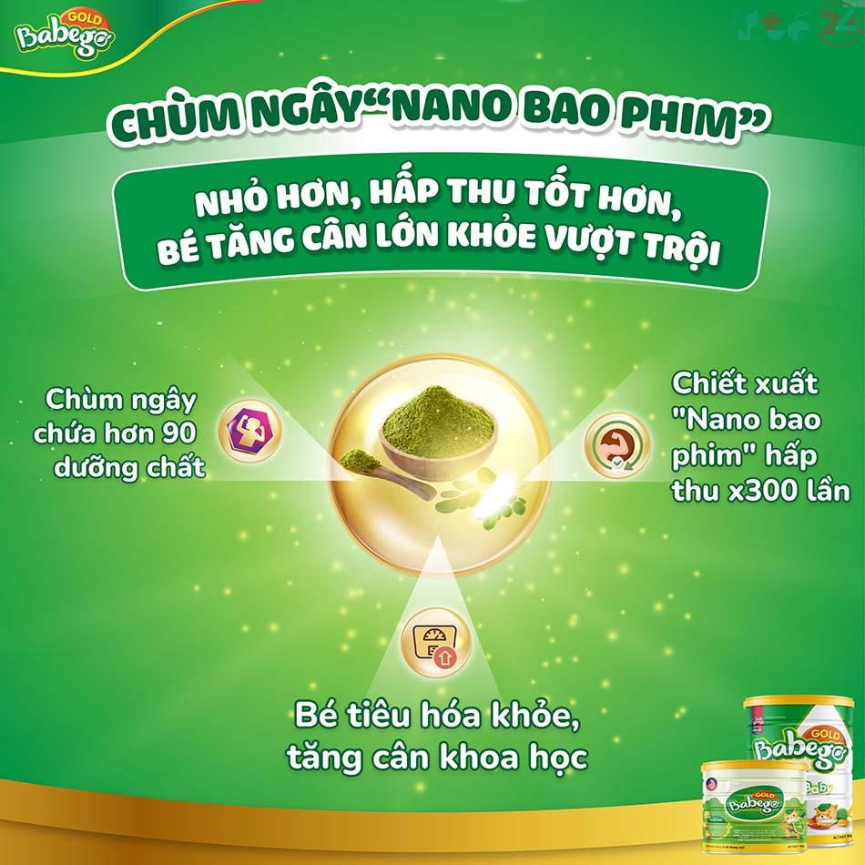 Cơ chế tác dụng của Chùm ngây “Nano Bao phim” trong sữa Babego Gold