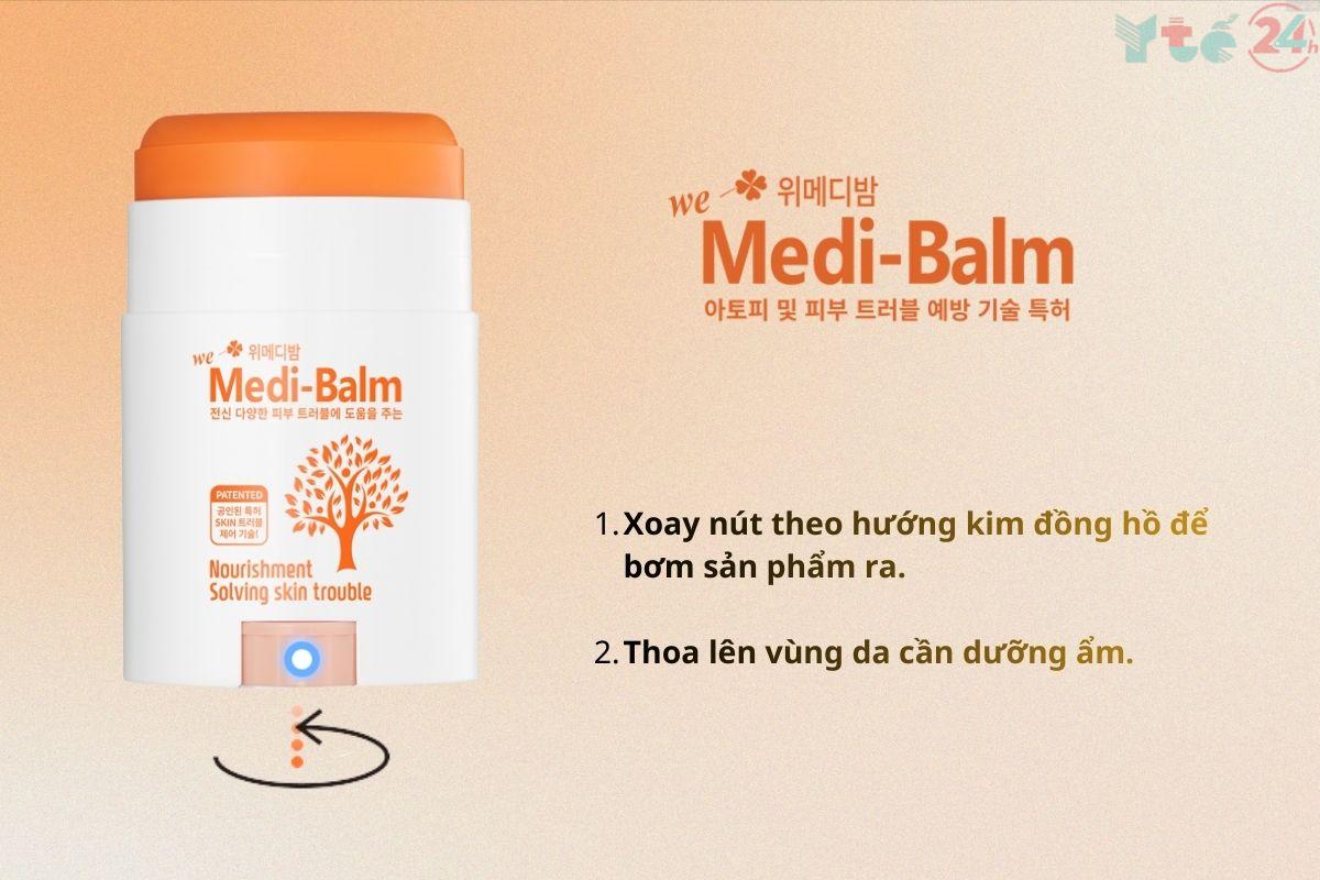 Cách sử dụng weMedi-Balm