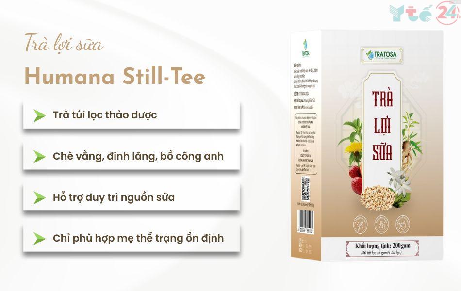 Trà lợi sữa Tratosa hỗ trợ bồi dưỡng cơ thể mẹ sau sinh