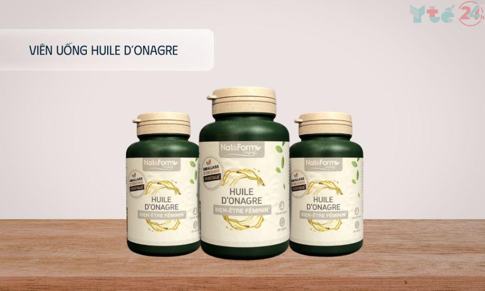 Top 4 viên uống điều kinh bổ trứng tốt nhất cho người kinh không đều 9 Viên uống Huile D’Onagre