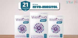 WellOva Max cung cấp 21 dưỡng chất tối ưu hỗ trợ điều kinh bổ trứng chuyên sâu