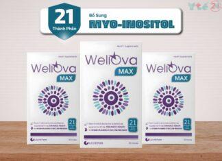 WellOva Max cung cấp 21 dưỡng chất tối ưu hỗ trợ điều kinh bổ trứng chuyên sâu