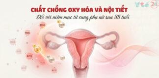 Tầm quan trọng của chất chống oxy hóa và nội tiết đối với niêm mạc tử cung ở phụ nữ trên 35 tuổi