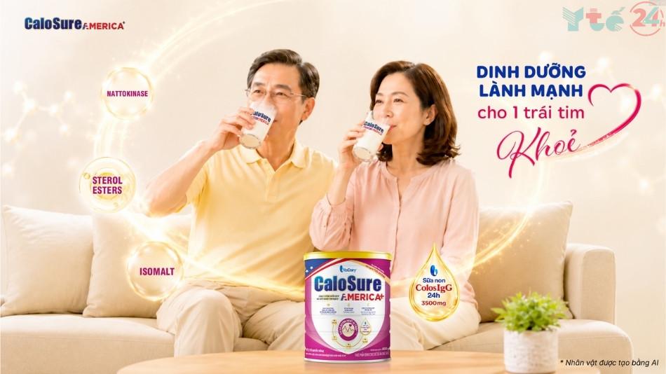 Chủ động kiểm soát nguy cơ tim mạch cùng CaloSure America+: Xu hướng chăm sóc sức khỏe từ dinh dưỡng chuyên biệt 10 CaloSure America+