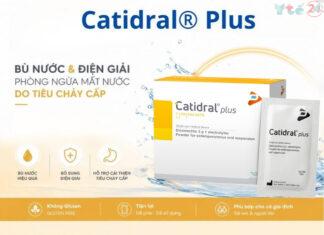 Catidral® Plus - Bù nước và điện giải, ngừa mất nước do tiêu chảy