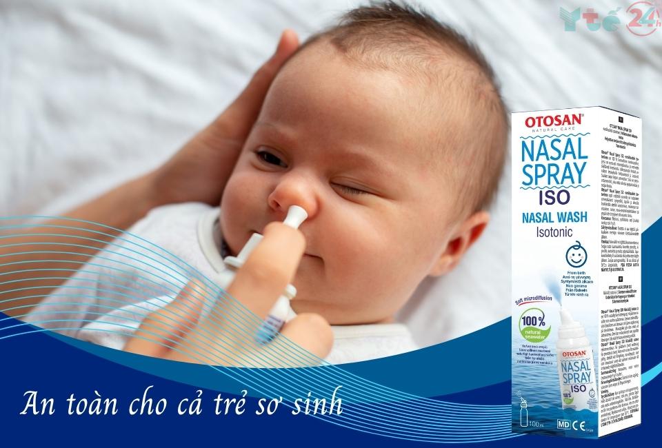 Xịt mũi Otosan Nasal Spray Iso 3 Xịt mũi Otosan Nasal Spray Iso