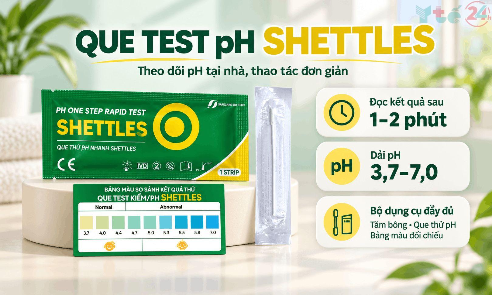 Que test môi trường kiềm nào chính xác? Tiêu chí lựa chọn là gì? 5 Que test môi trường kiềm tại nhà Shettles