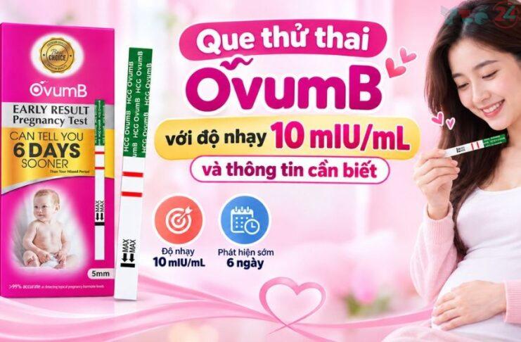 Que thử thai OvumB